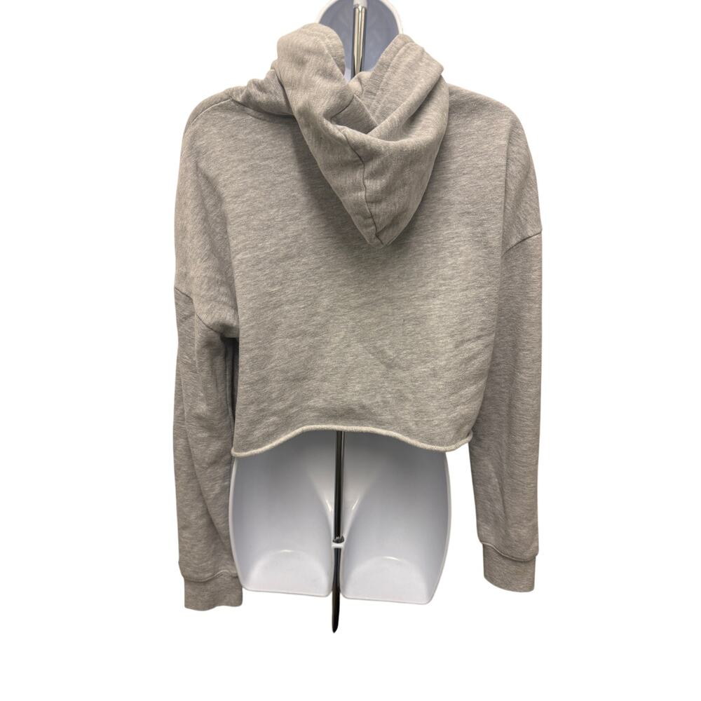 Hard Rock Cafe Hoodie Womens Small Gray Sweatshirt pullover Hollywood California - Picture 4 of 4